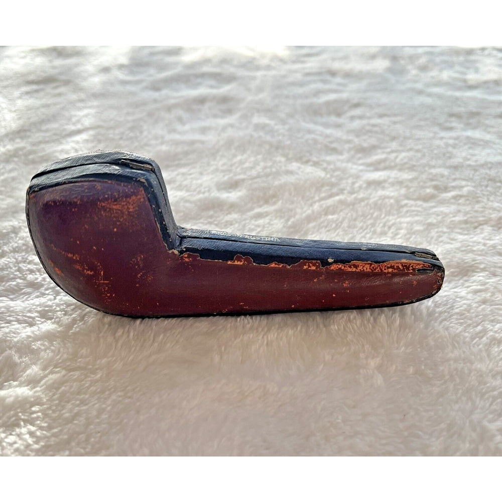 VINTAGE GENUINE BLOCK MEERSCHAUM SMOKING PIPE CASE - AUSTRIA - NO‎ PIPE